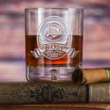 Forpetonly Custom Crystal Bourbon Whiskey Rocks Glasses image 0